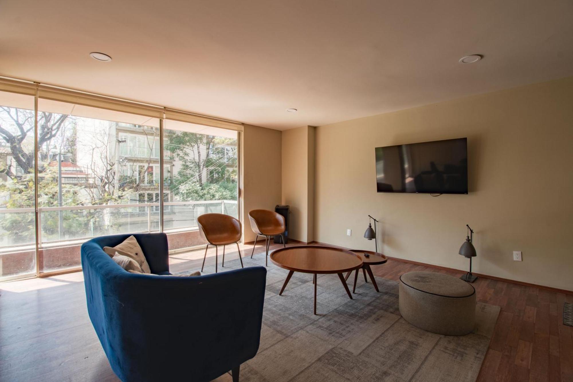 Polanco Apartment - Elevator Parking- Sleeps 10 Mexico-stad Buitenkant foto